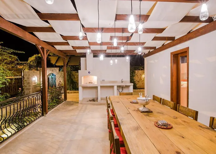 Villa 4 Bedroom Luxury -water Slide, Indoor Pool, Sauna Kalkan