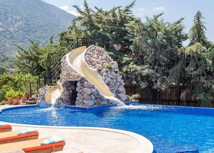 Villa 4 Bedroom Luxury -water Slide, Indoor Pool, Sauna Kalkan